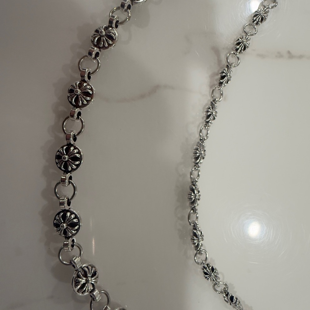 Silver Cross Chain Bracelet - Picture 3 of 3